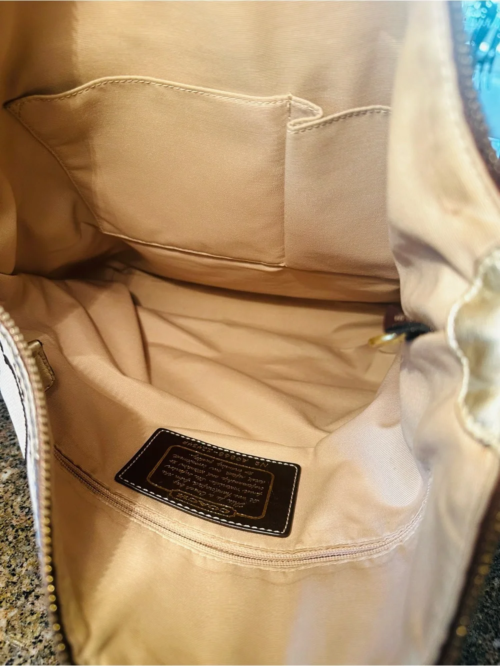 Coach authentic signature